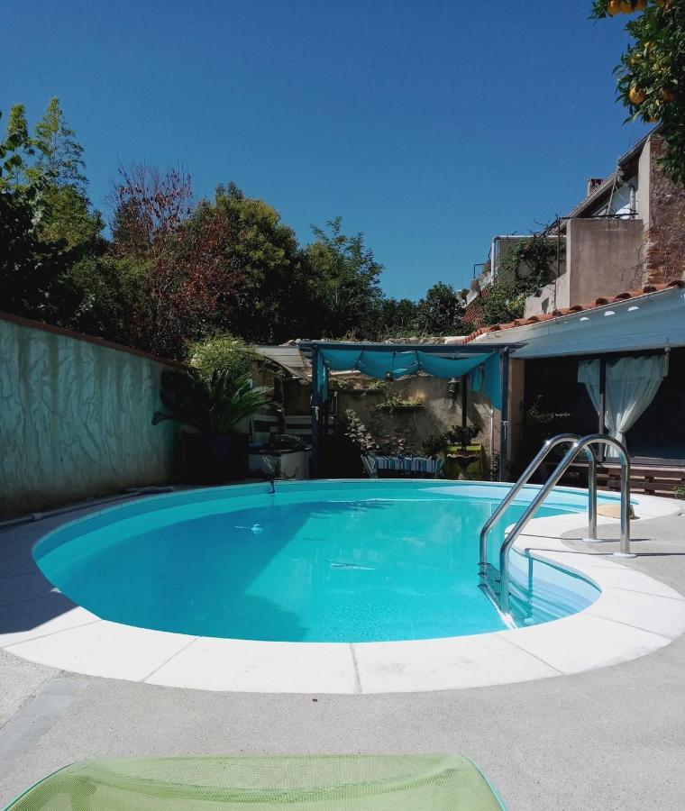 Belle Maison De Caractere Dans Village Et Sa Piscine Privee 7 Pers- 3 Chambres - 12 Rue Emile Zola Millas ภายนอก รูปภาพ